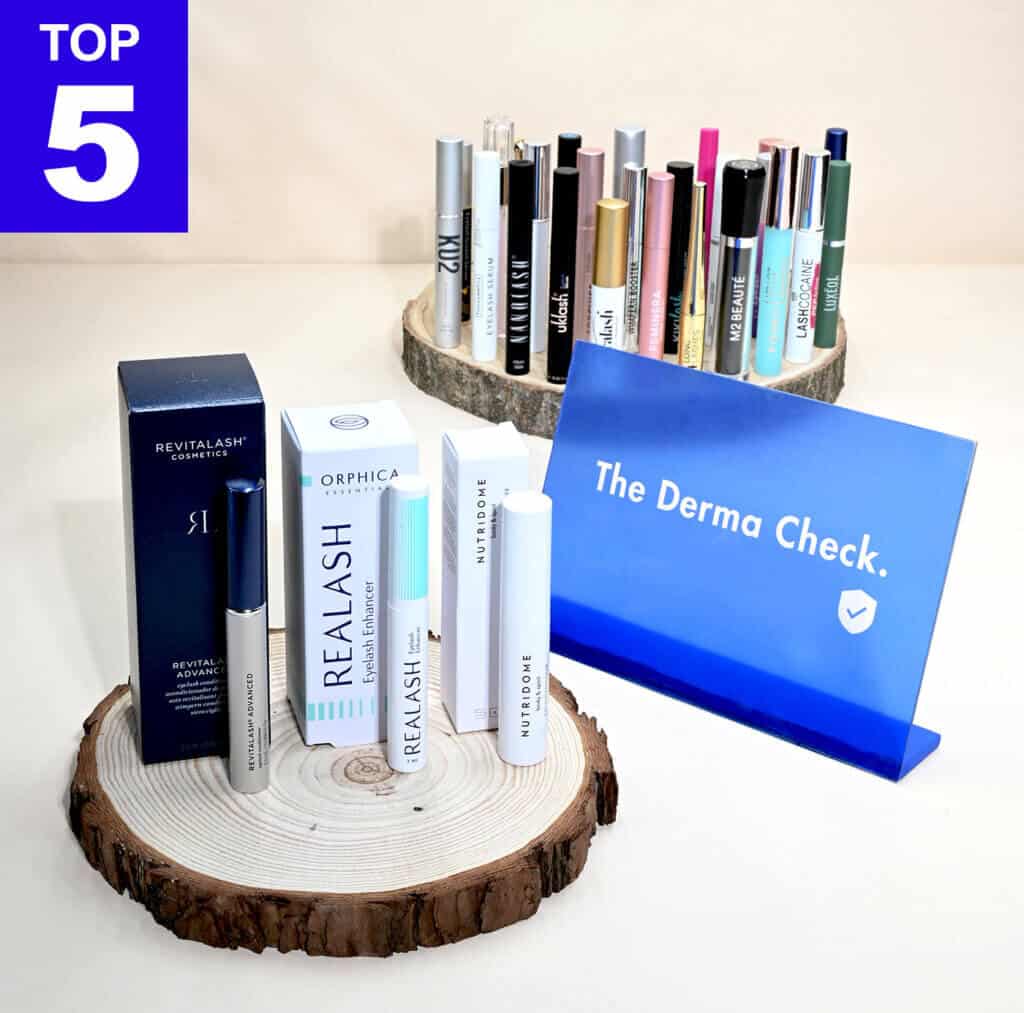 5 Besten Wimpernseren - 3 erhielten mangelhaft
