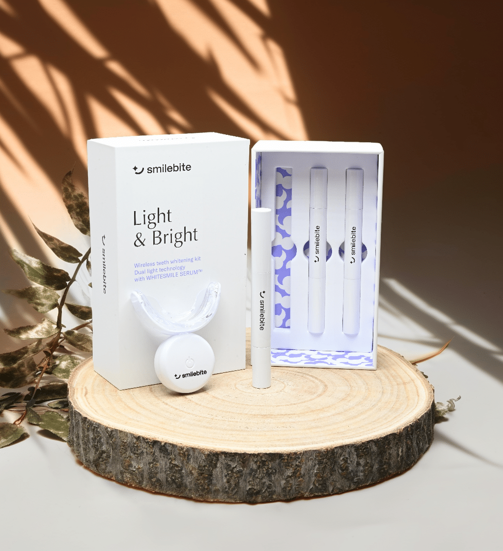 Light & Bright Smilebite Zahnaufheller Set